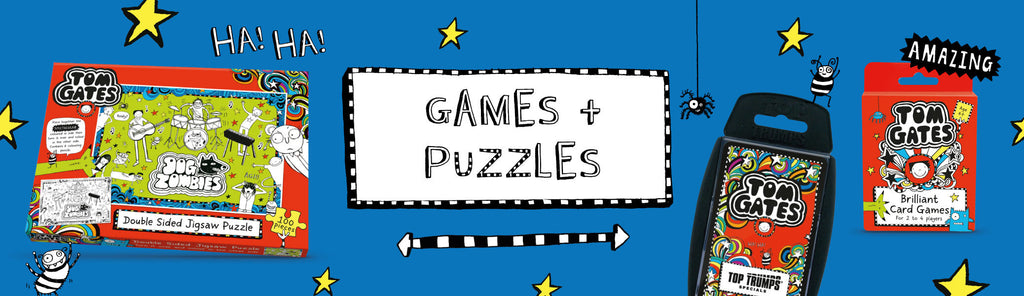 Tom Gates Official Shop - Games & Puzzles
