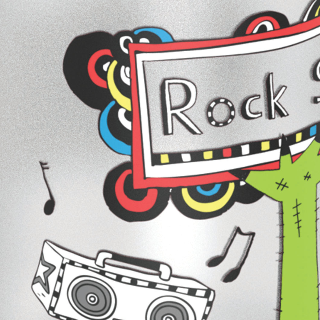 Load image into Gallery viewer, Tom Gates Rock Star Water Bottle - 600ml leakproof drinks bottle