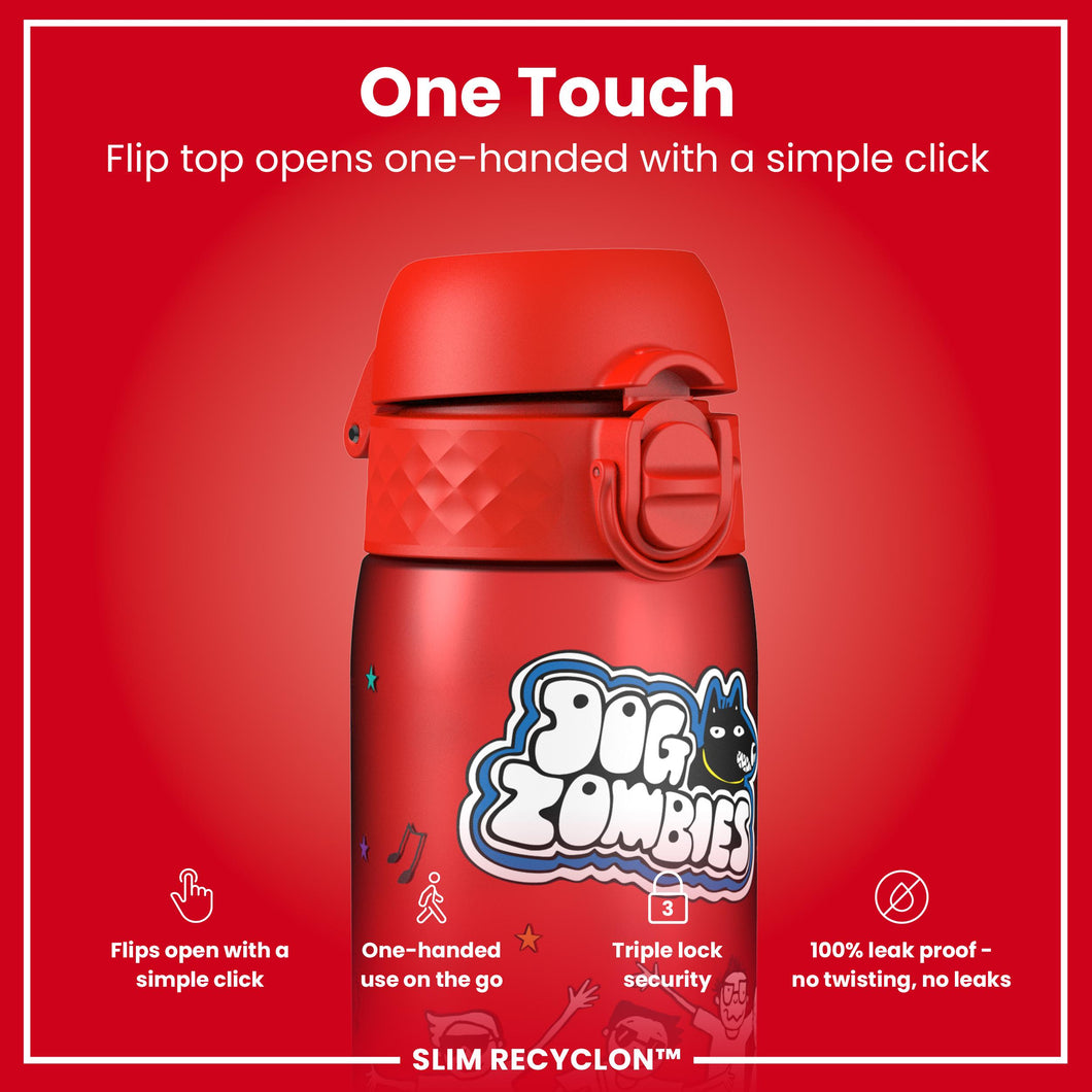 Load image into Gallery viewer, Tom Gates DogZombies Water Bottle - 600ml leakproof drinks bottle