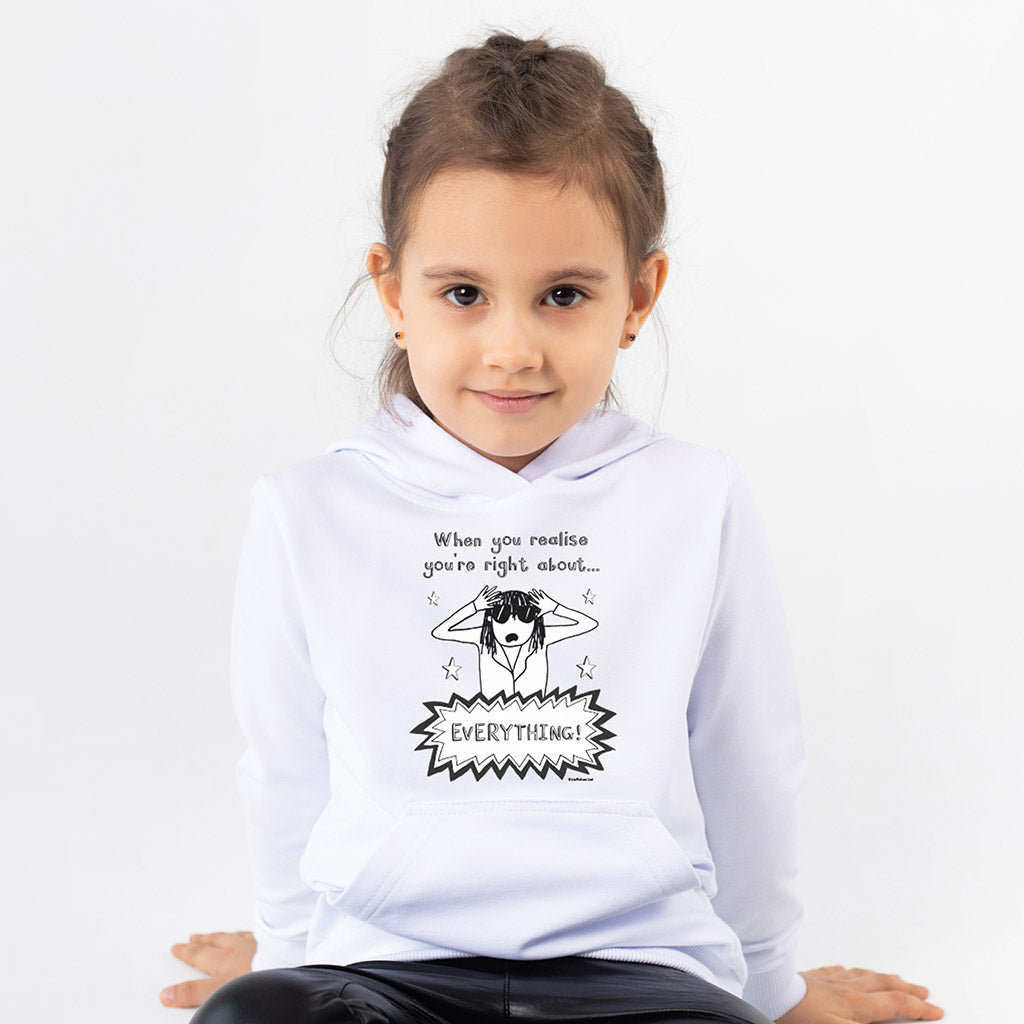 Load image into Gallery viewer, Delia is (almost) Always Right Hoodie