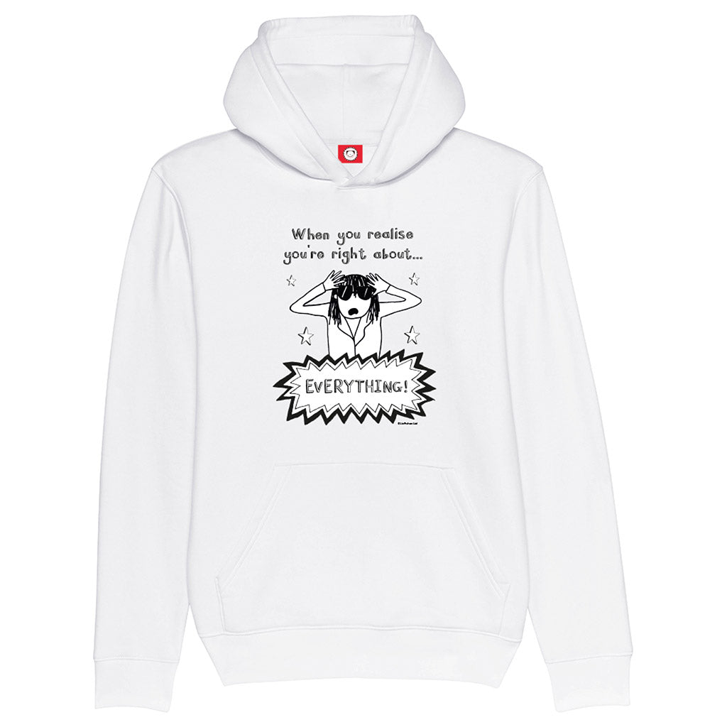 Load image into Gallery viewer, Delia is (almost) Always Right Hoodie