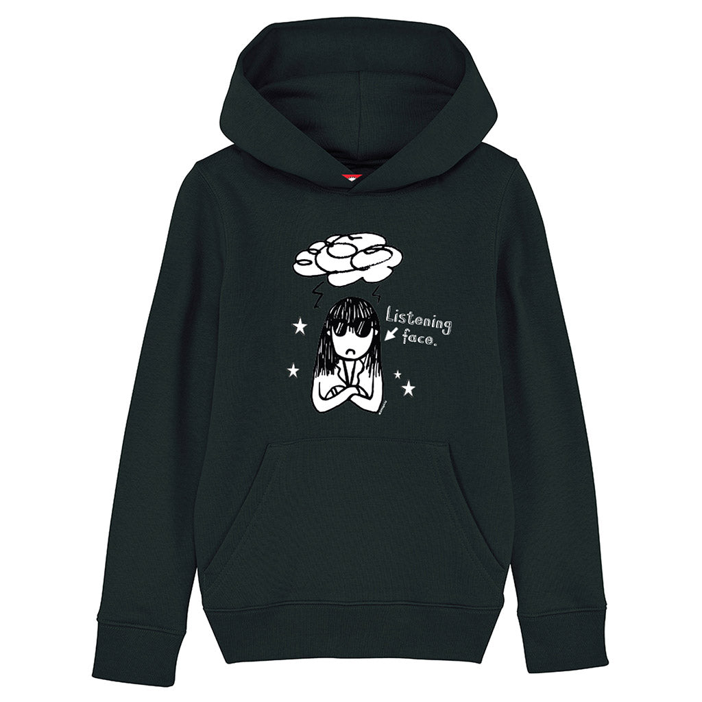 Load image into Gallery viewer, Delia's Listening Face Tom Gates Hoodie