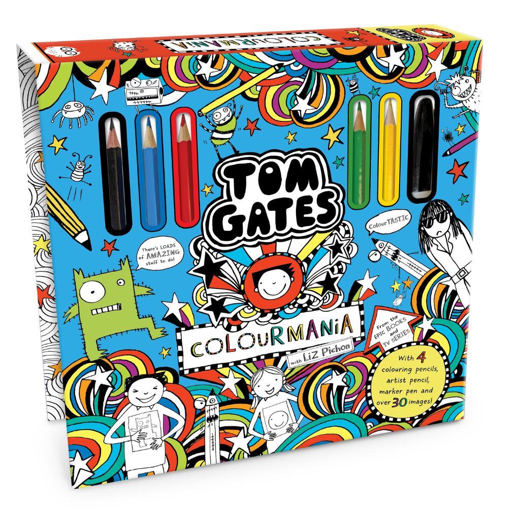 Tom Gates Colourmania (Colouring Kit)