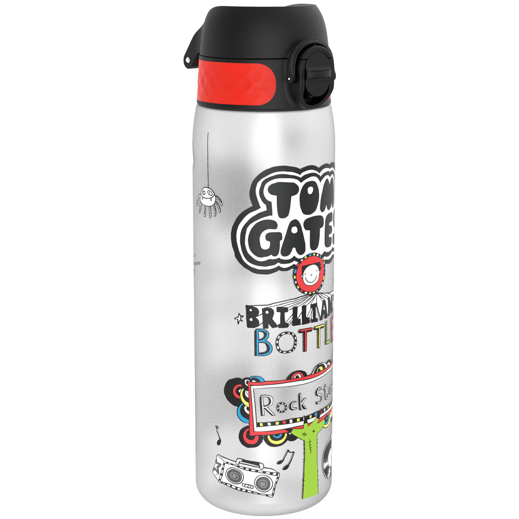 Load image into Gallery viewer, Tom Gates Rock Star Water Bottle - 600ml leakproof drinks bottle
