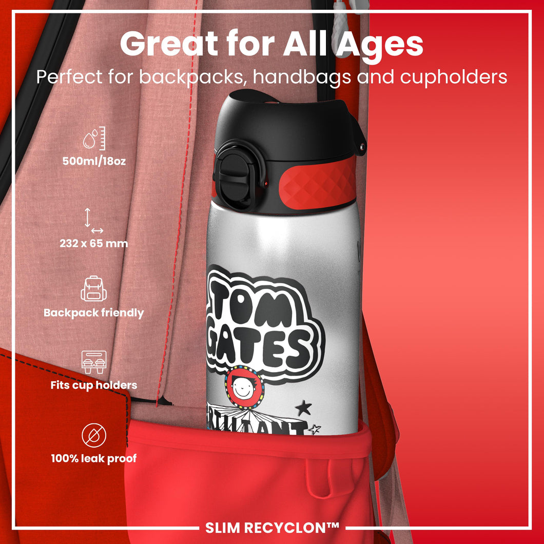 Load image into Gallery viewer, Tom Gates Rock Star Water Bottle - 600ml leakproof drinks bottle
