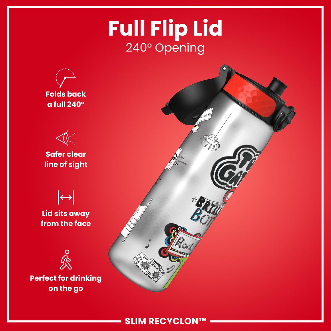 Load image into Gallery viewer, Tom Gates Rock Star Water Bottle - 600ml leakproof drinks bottle
