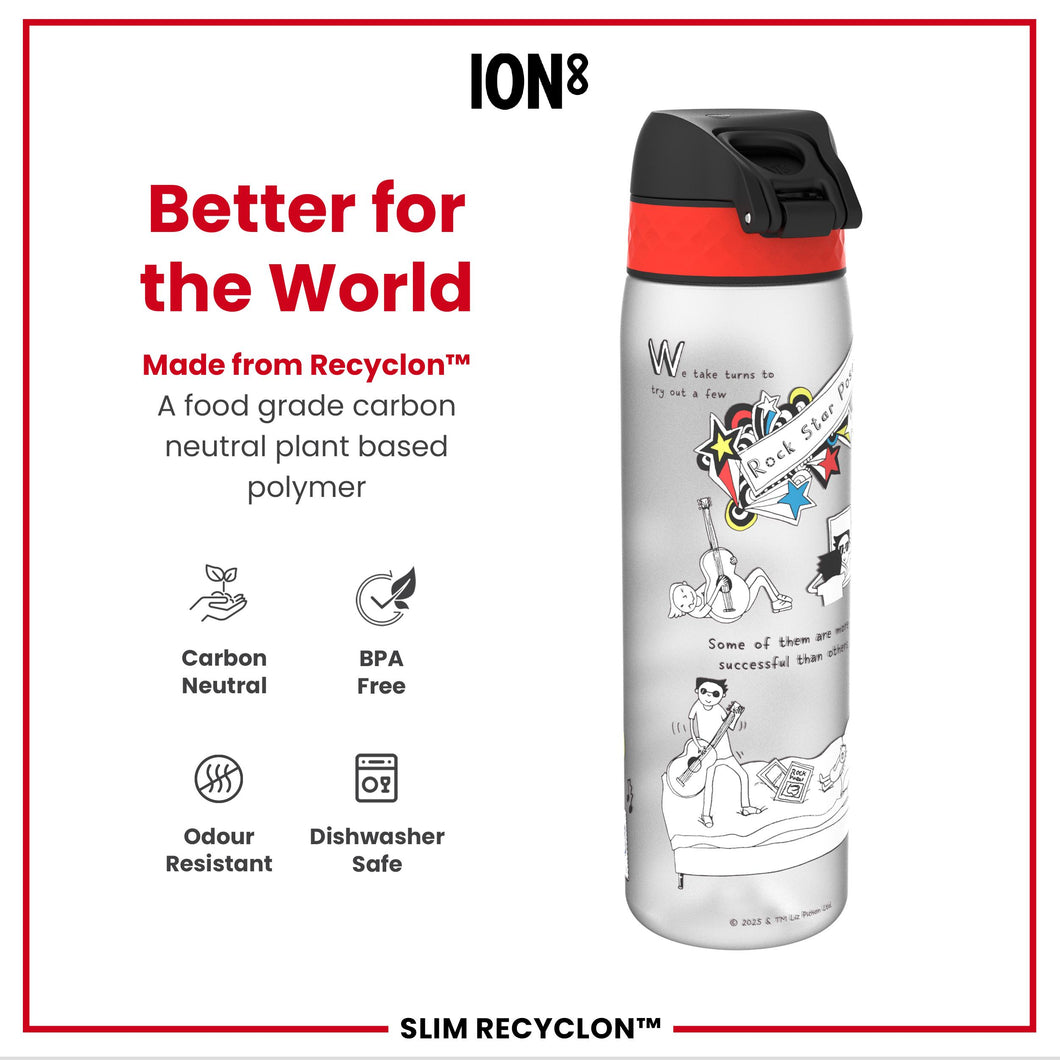 Load image into Gallery viewer, Tom Gates Rock Star Water Bottle - 600ml leakproof drinks bottle
