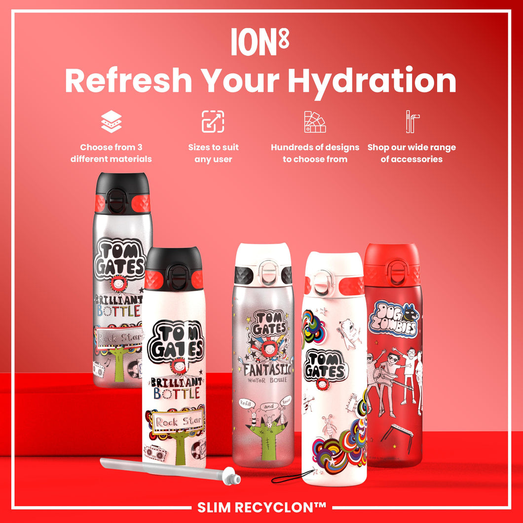 Load image into Gallery viewer, Tom Gates DogZombies Water Bottle - 600ml leakproof drinks bottle
