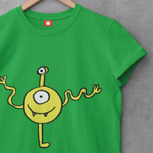 Load image into Gallery viewer, Tom Gates BEADY EYED MONSTER Green T-shirt NEW!
