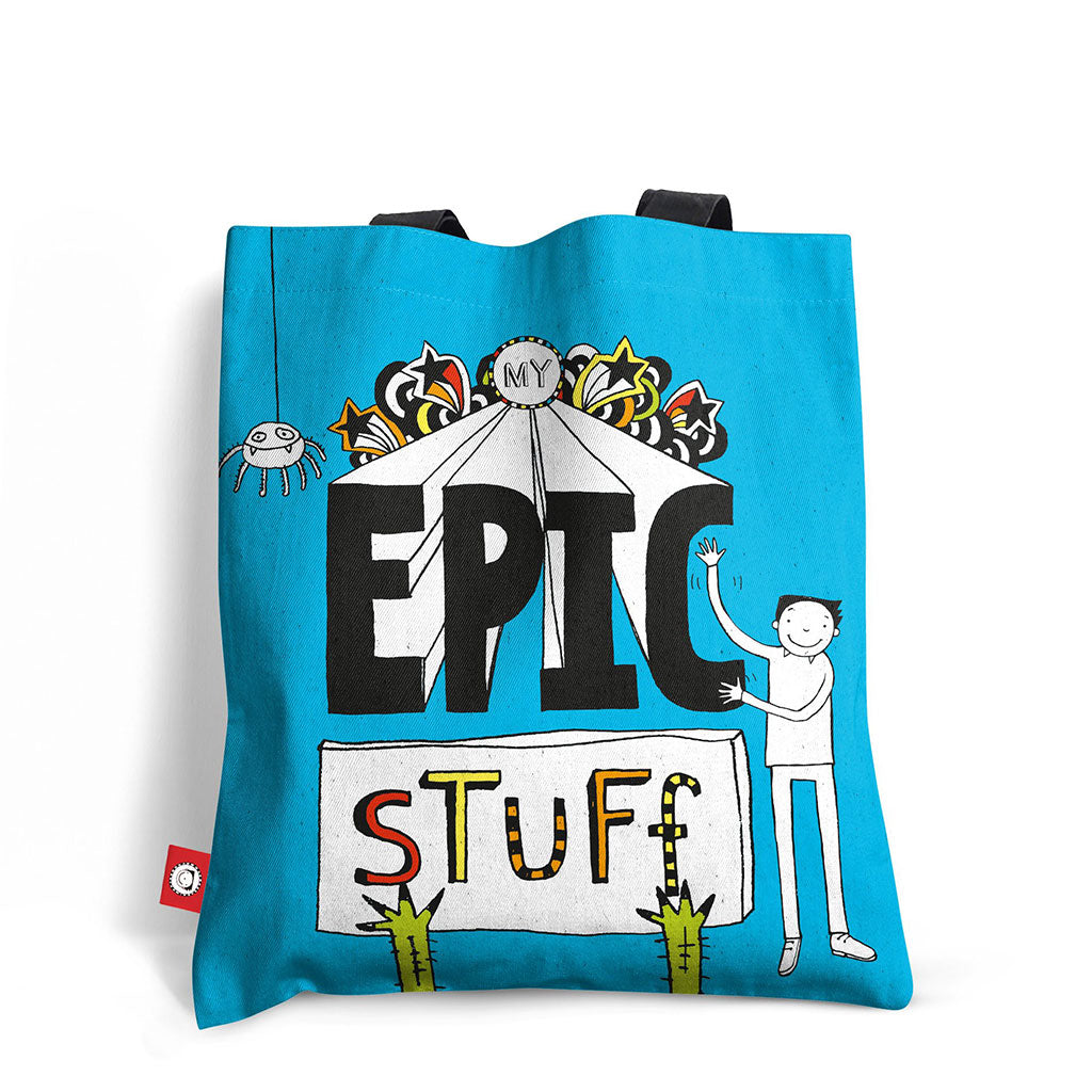 Load image into Gallery viewer, Tom Gates Epic Stuff Tote Bag
