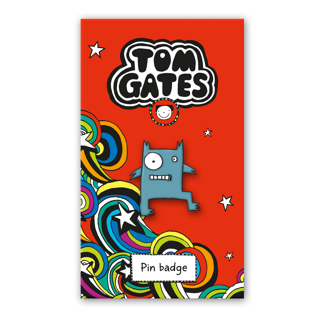 Load image into Gallery viewer, Tom Gates Monster Glow-in-the-dark Badge
