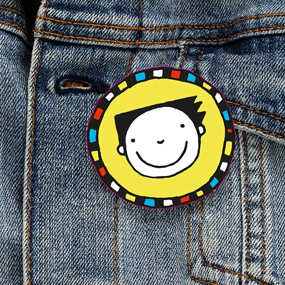 Load image into Gallery viewer, Tom Gates Classic enamel badge
