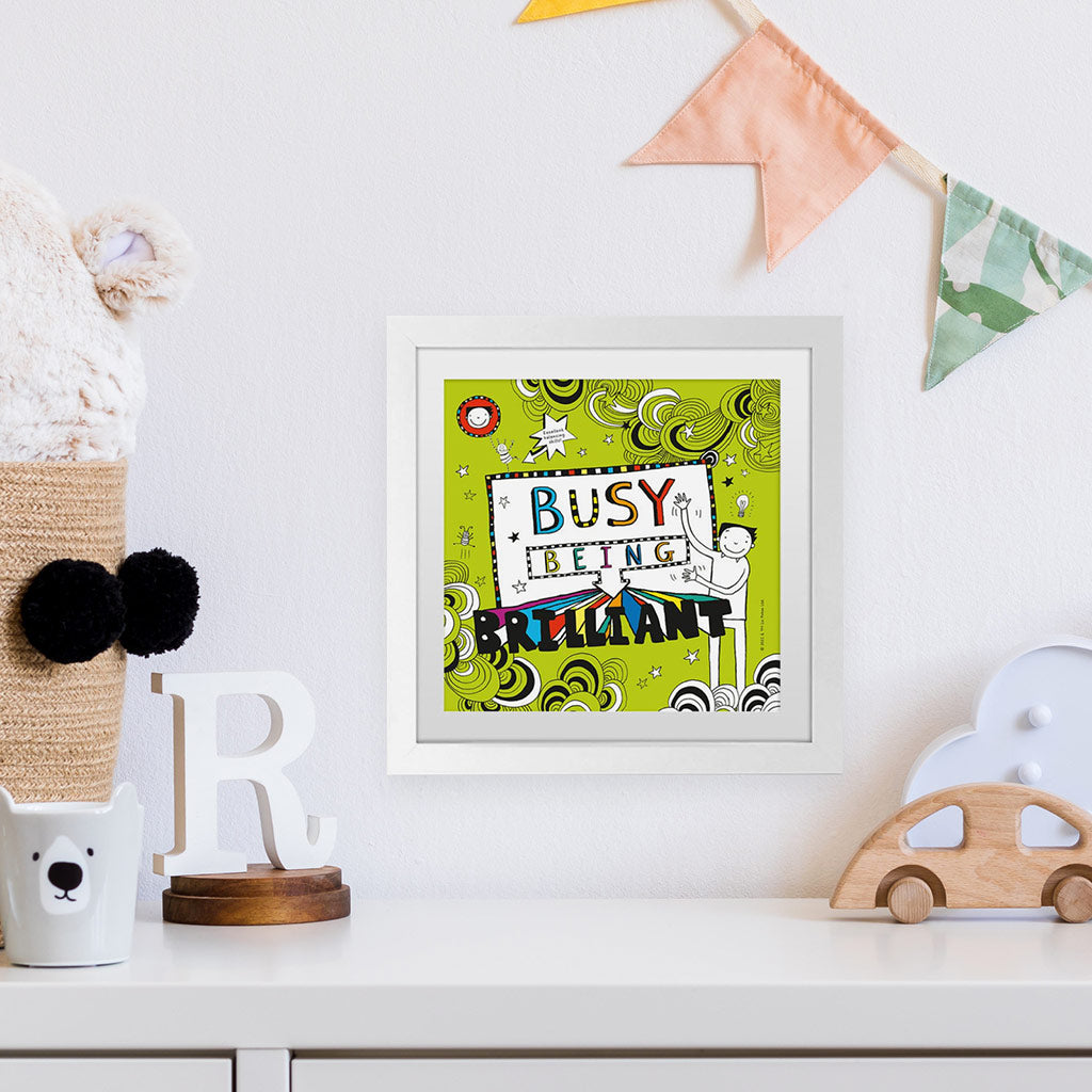 Load image into Gallery viewer, Tom Gates Busy Being Brilliant Print
