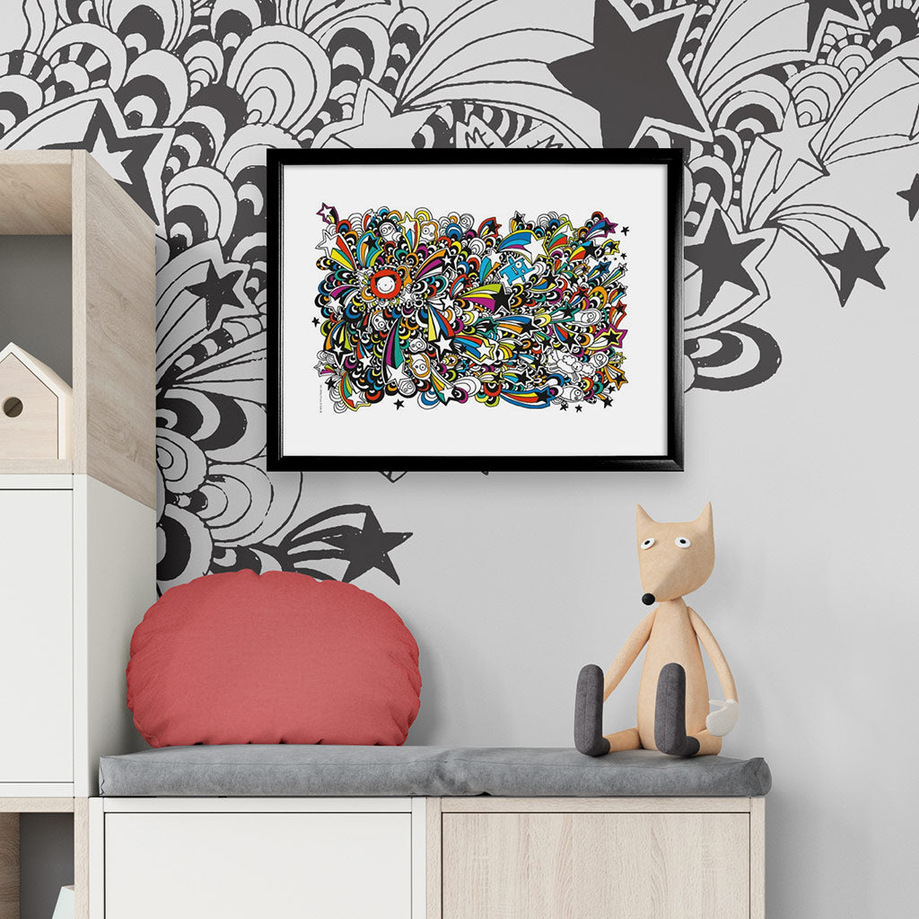 Load image into Gallery viewer, Tom Gates doodle-tastic Doodle Print
