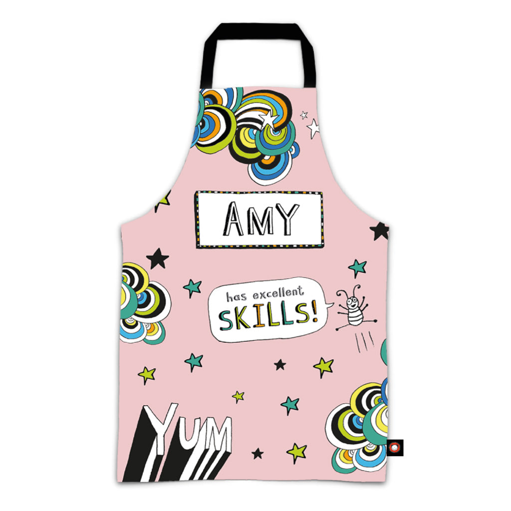 Tom Gates Excellent Skills Personalised apron