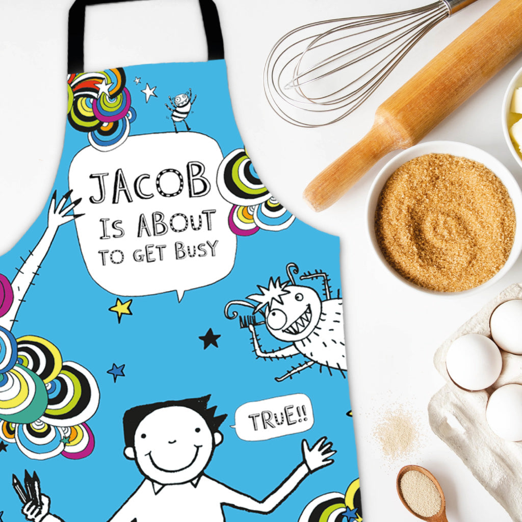 Tom Gates Personalised Monster Apron