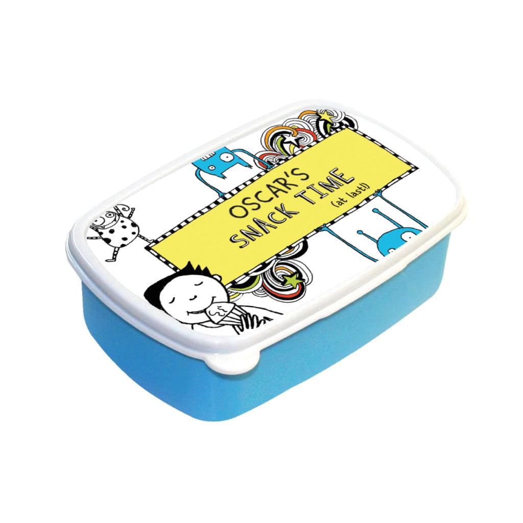 Tom Gates Snack Time (At Last!) - Personalised Lunchbox