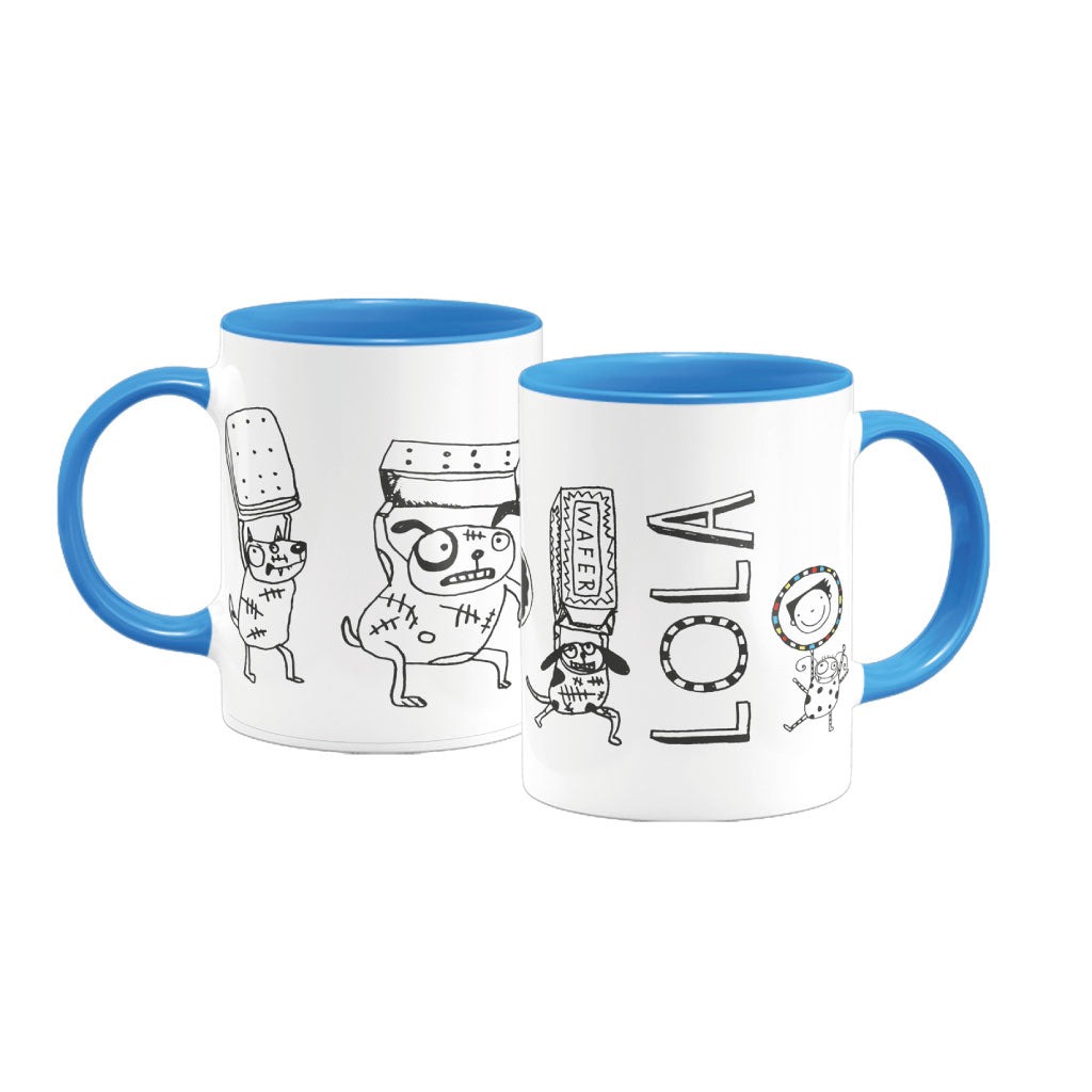 Tom Gates Personalised Dog Zombies  Mug