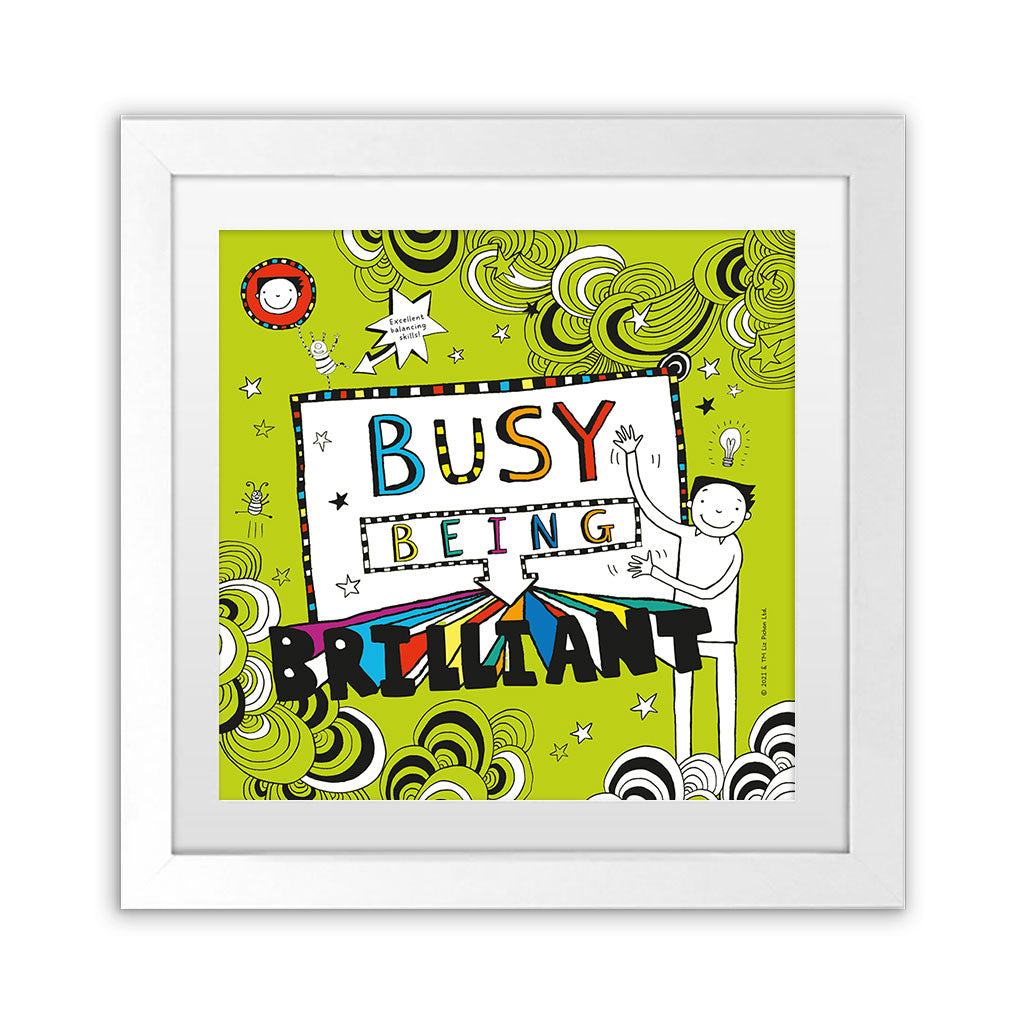 Load image into Gallery viewer, Tom Gates Busy Being Brilliant Print
