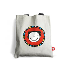 Load image into Gallery viewer, Tom Gates &quot;Smile&quot; White tote bag
