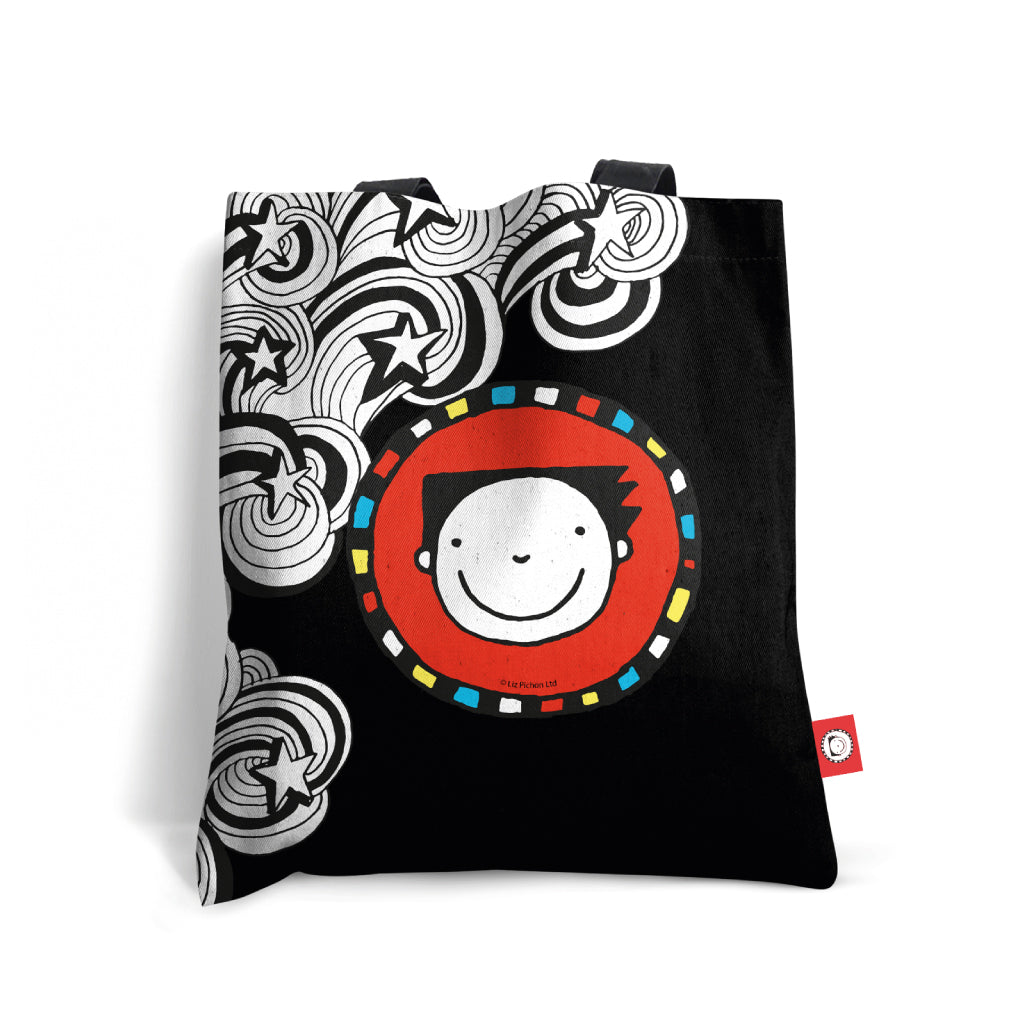 Load image into Gallery viewer, Tom Gates Classic OG black tote bag
