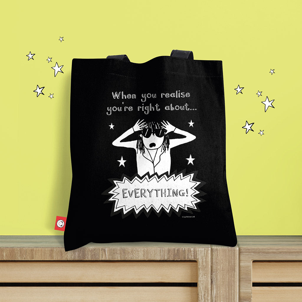 Load image into Gallery viewer, Delia is (almost) Always Right Tom Gates Tote Bag
