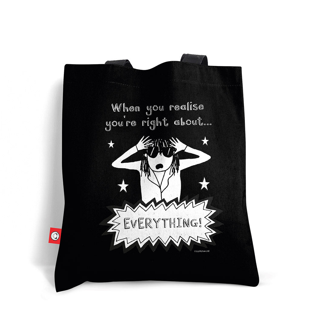 Load image into Gallery viewer, Delia is (almost) Always Right Tom Gates Tote Bag
