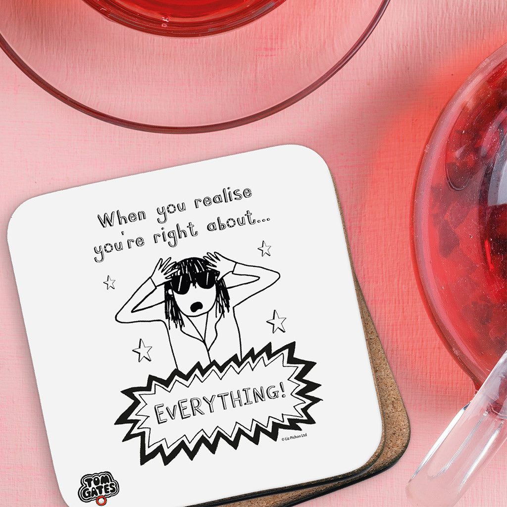 Load image into Gallery viewer, Delia is Always Right Coaster
