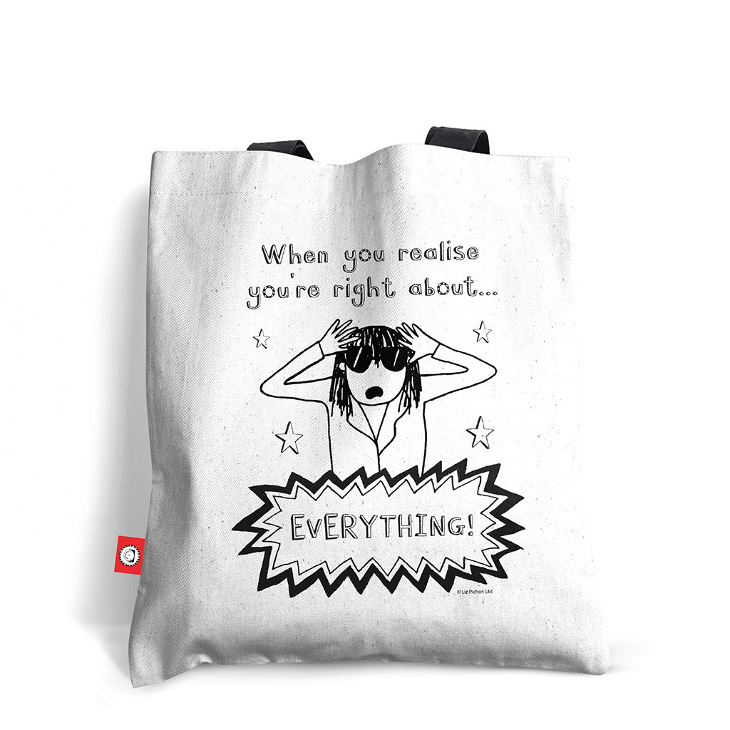 Load image into Gallery viewer, Delia is (almost) Always Right Tom Gates Tote Bag
