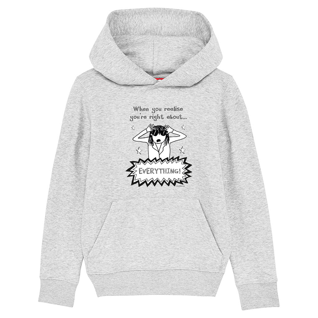 Load image into Gallery viewer, Delia is (almost) Always Right Hoodie

