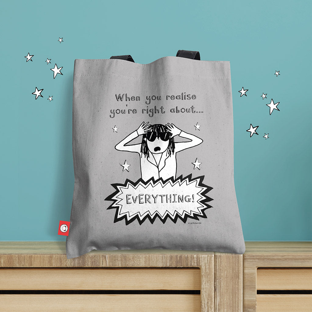 Load image into Gallery viewer, Delia is (almost) Always Right Tom Gates Tote Bag
