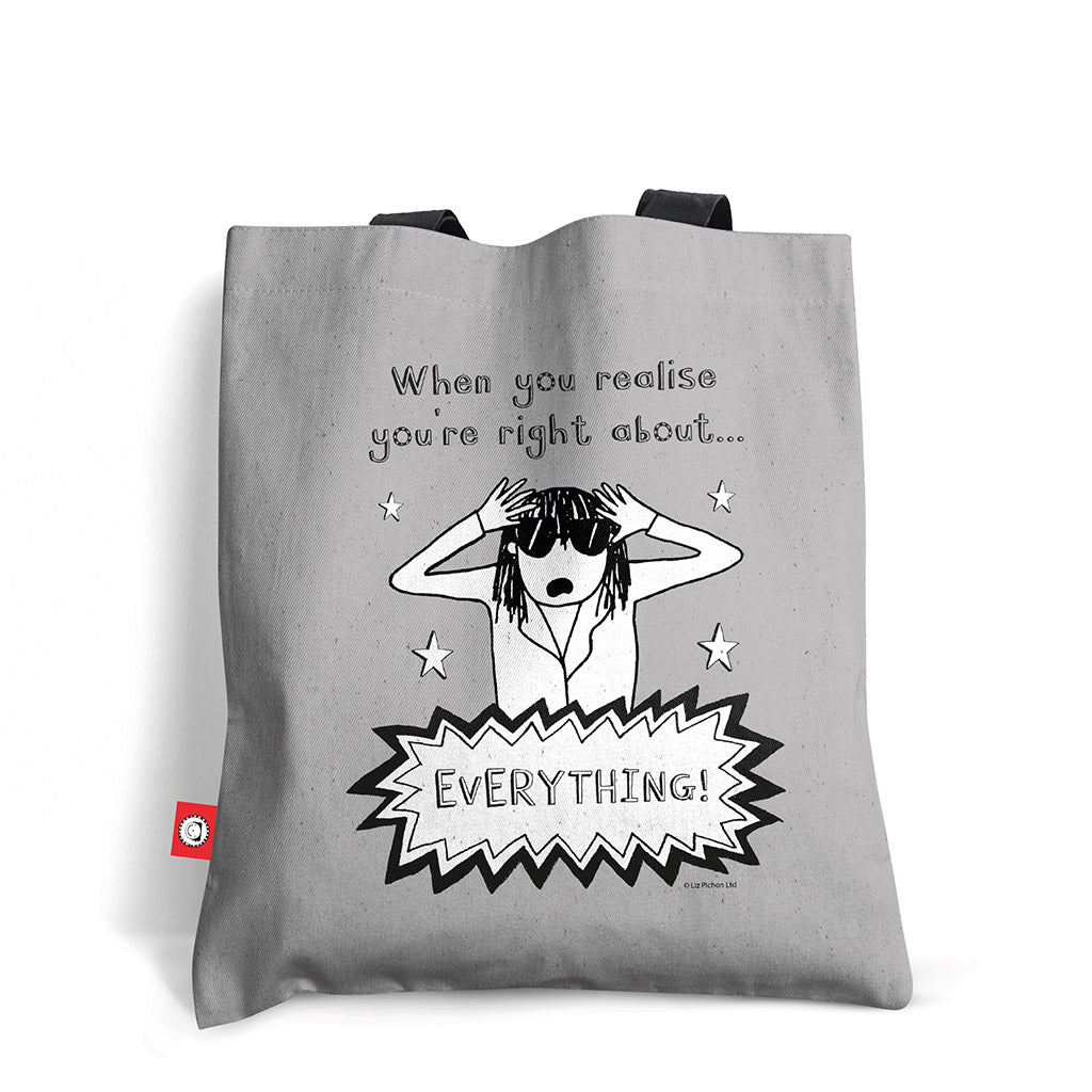 Load image into Gallery viewer, Delia is (almost) Always Right Tom Gates Tote Bag
