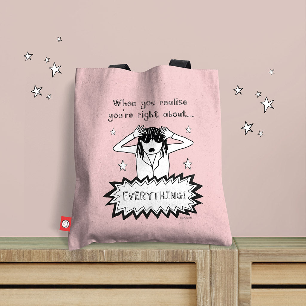 Load image into Gallery viewer, Delia is (almost) Always Right Tom Gates Tote Bag
