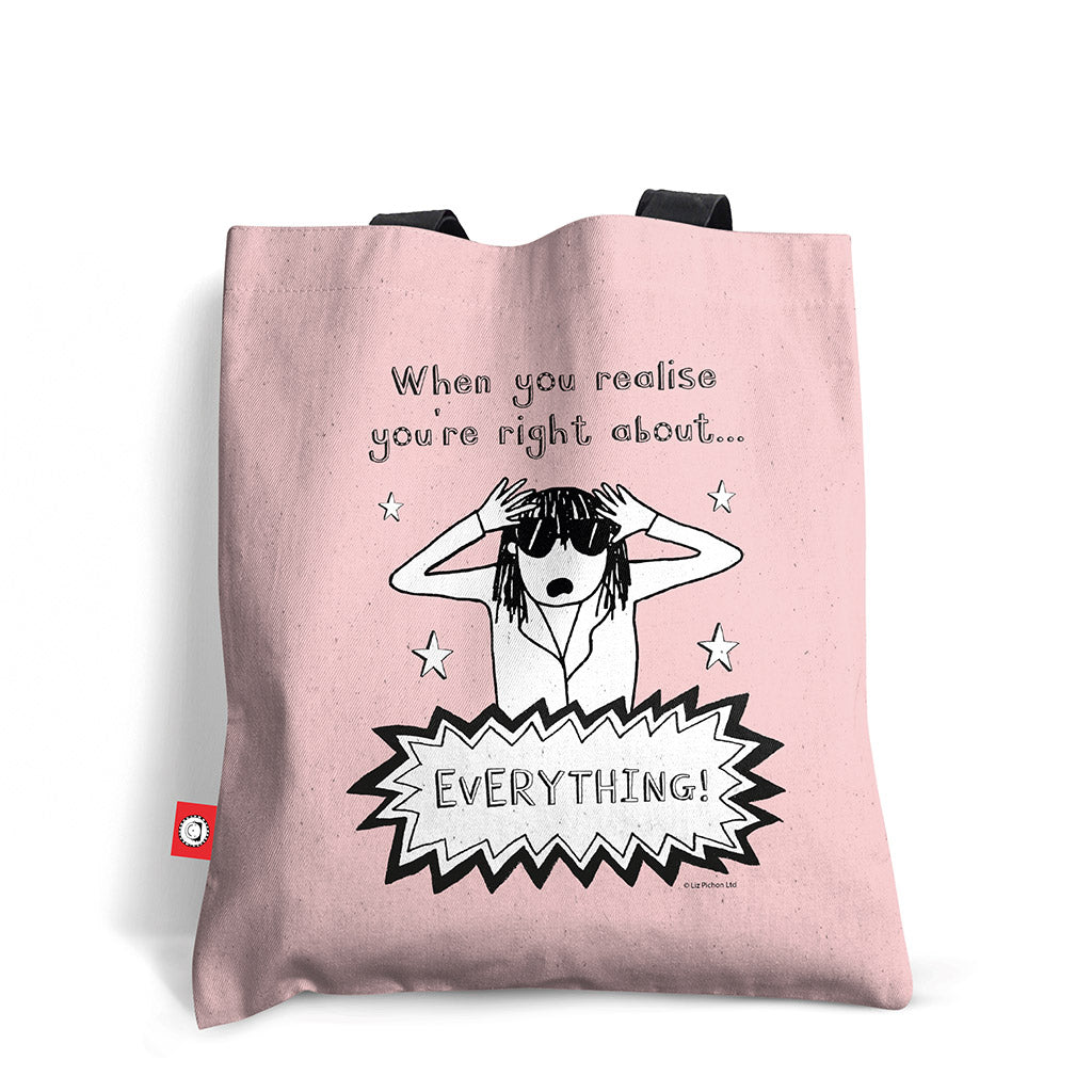 Load image into Gallery viewer, Delia is (almost) Always Right Tom Gates Tote Bag
