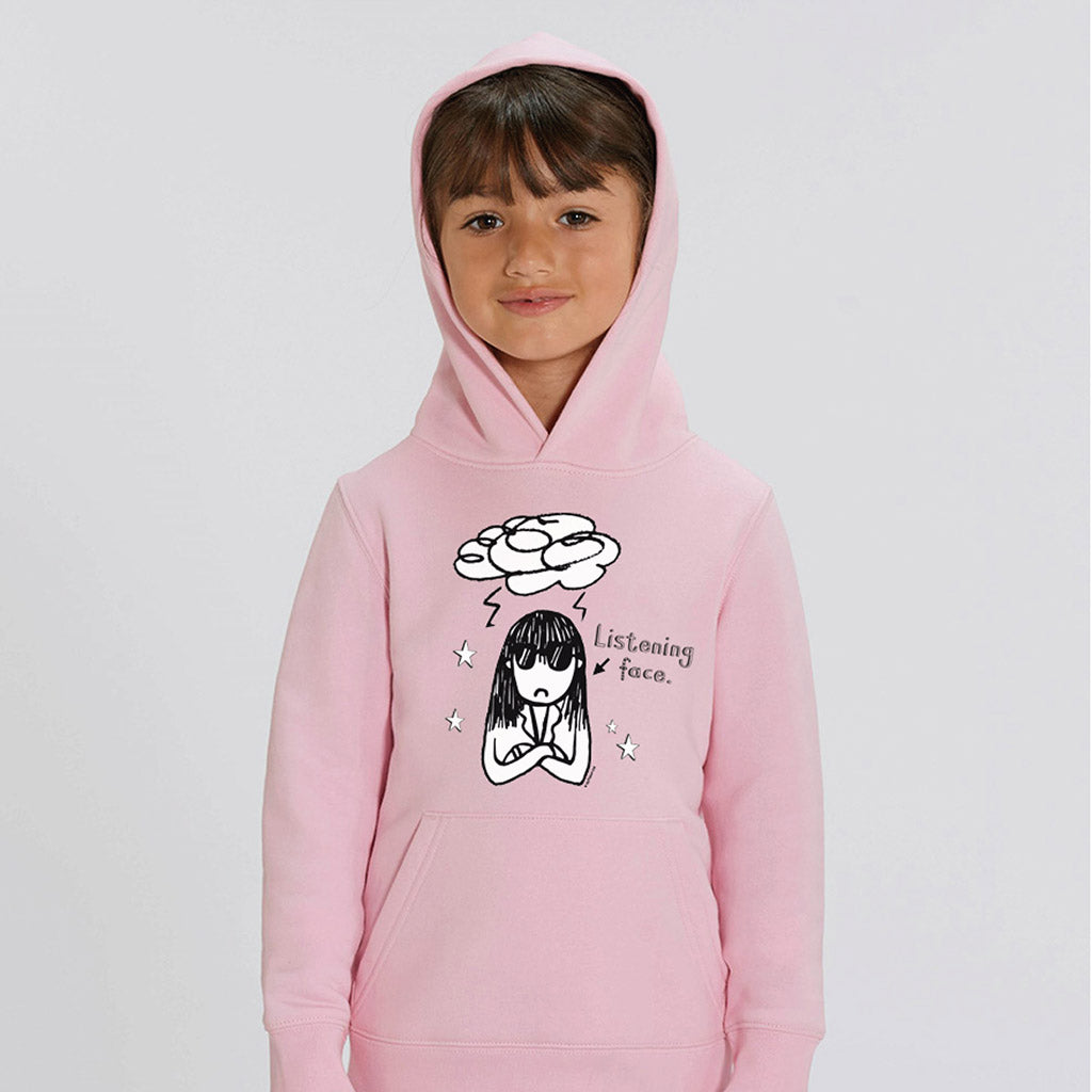 Load image into Gallery viewer, Delia&#39;s Listening Face Tom Gates Hoodie
