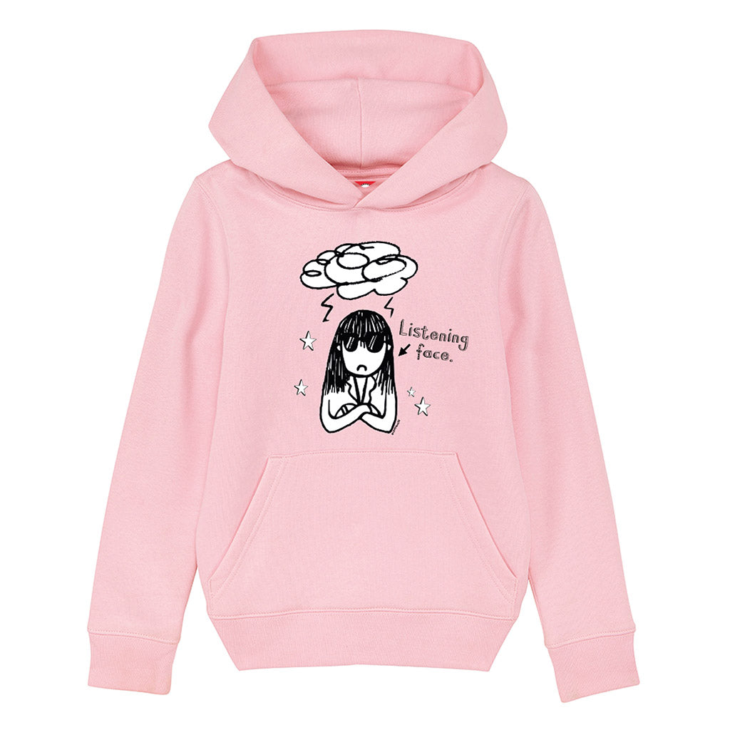 Load image into Gallery viewer, Delia&#39;s Listening Face Tom Gates Hoodie
