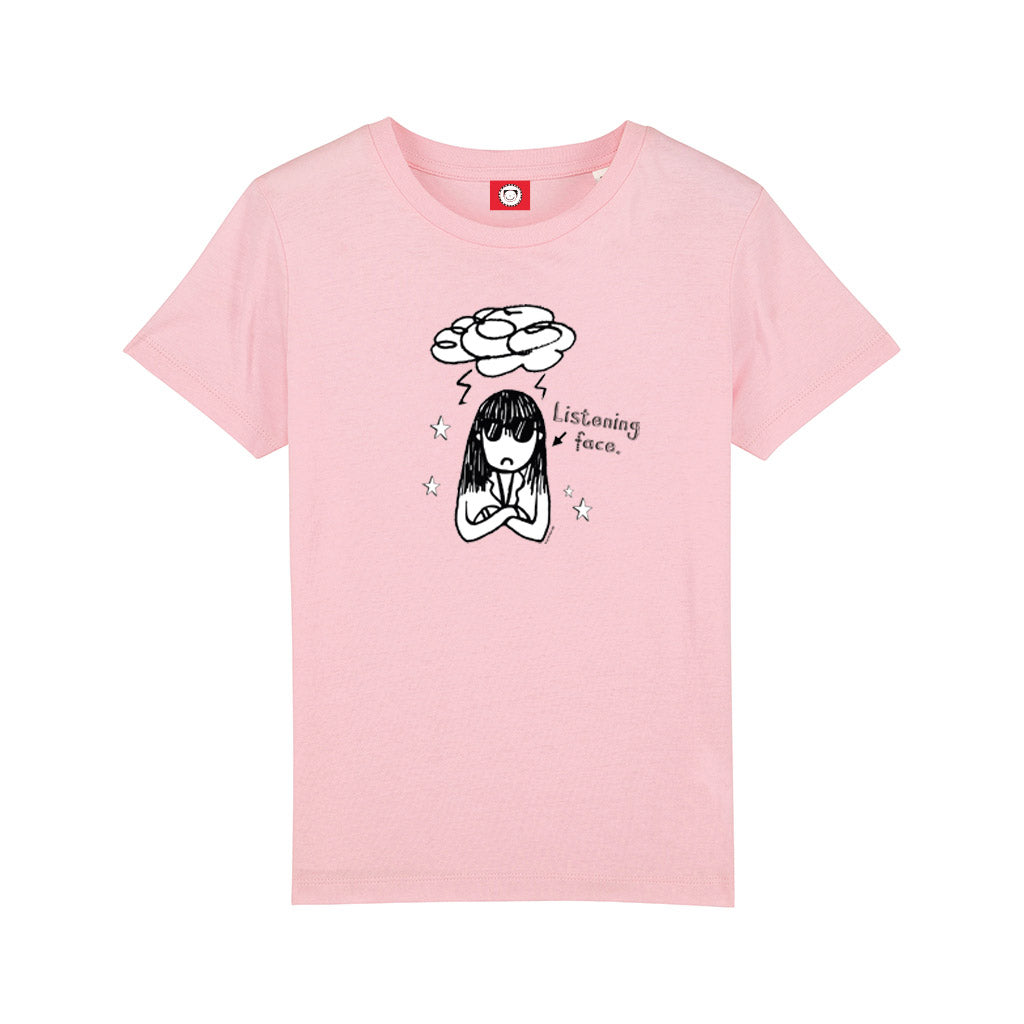 Load image into Gallery viewer, Delia&#39;s Listening Face T-shirt
