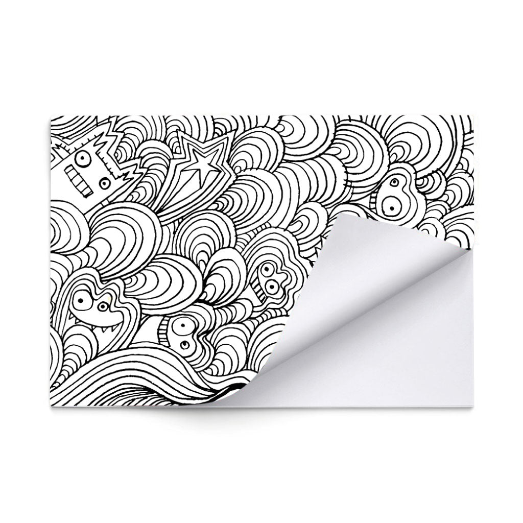 Load image into Gallery viewer, Tom Gates Colour in Doodle Gift Wrap

